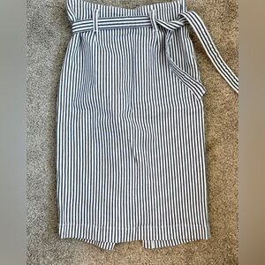 Jcrew Midi Denim Skirt Size 25 Like New